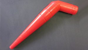 Ergonomic pistol-shaped tool for suction in pharmaceutical premise
